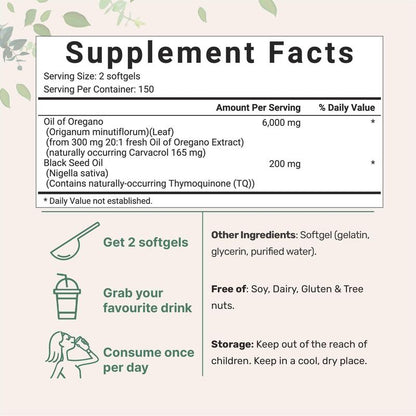 Oregano - Support for Clearer Skin